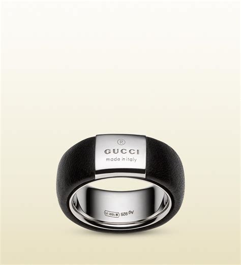 black gucci mens ring